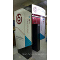 Banco cajero automático LED caja ligera ATM cabina toldo kiosco